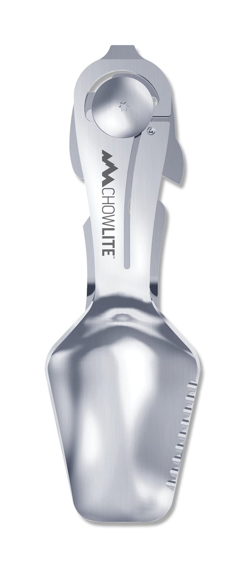 أوتدور إيدج OUTDOOR EDGE Chowlite - أداة متعددة لوقت تناول الطعام مع فتاحة زجاجات ملعقة شوكة قابلة للطي/القفل ومفك براغي - 100% من الفولاذ المقاوم للصدأ - مثالية للتخييم والمشي لمسافات طويلة وحقائب الظهر والصيد - Image 3